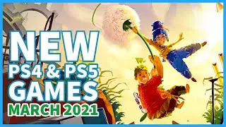 Upcoming New PlayStation Games - March 2021 | New PS4 & PS5 Games of March 2021