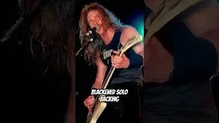 Blackened solo backing tone #metallica #metal #guitar