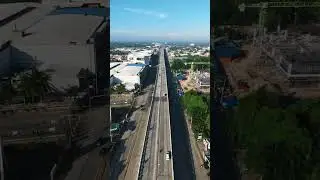 FLYOVER IN DRONES EYE - DIVING IN FLYOVER   #drone #dji #short #shortvideo #viral #droneoftheday