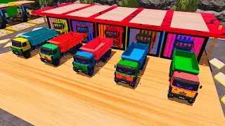 WOW! BOUNCY MIXER TRUCK COLOR FUN 🚚🎨 | HAPPY LITTLE CEMENT FRIEND FOR KIDS