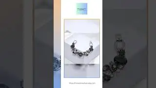Vintage JULIANA Smokey Black Diamond Rhinestone 5 Link Necklace and Bracelet Set - Confirmed D&E!
