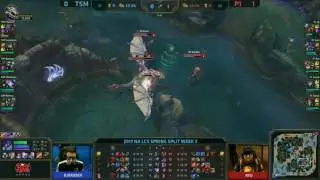 League Of Legends &mdash; Phoenix1 vs Team SoloMid  NA LCS Spring 2017 Game 2