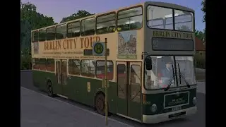 OMSI - Berlin-Spandau Маршрут 92 на автобусе MAN SD200 SD84 1984 года