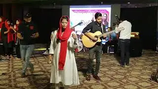 Shara baber song Dholk By Zeeshan khan with Tehmina Tariq 👍