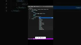 Basic structure of HTML #html #coding #shorts