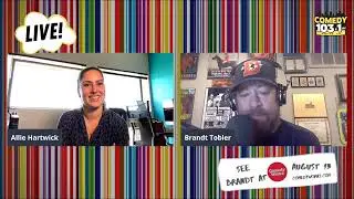 Brandt Tobler LIVE on Comedy 103.1