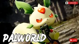 🔴LIVE - PALWORLD | LVL 32 GRINDING ALL NIGHT!