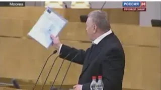 Russian politician Zhirinovsky's best speech! (English subs)