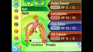Moltres Shiny después de 102 soft resets  (Shiny #35)