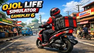 Time for Hardcore Delivery in Ojol Life Simulator #gameplay6 #ojollifesimulator