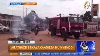 Abatuuze bekalakaasizza mu Nyendo