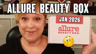 Распаковка бьюти-бокса Allure, январь 2026 года.