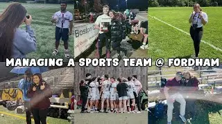 WHAT ITS LIKE TO MANAGE A SPORTS TEAM @ Fordham University!