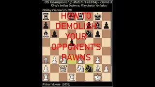 Bobby Fischer's Greatest Games: Robert Byrne vs Bobby Fischer. US Championship 1963/64 - Game 3