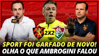 💣🚨O Sport Foi Garfado De Novo Por Claus! Olha o Que Ambrogini Falou! Not&iacute;cias do Sport Recife