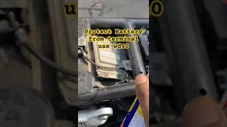 Protect your bike battery terminal from rusting use wd40 #wd40 #battery #lifehacks #gt650 #650twins