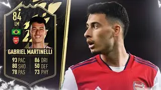 FEATURED TOTW BOOST! 🔥 84 TOTW Gabriel Martinelli Player Review! FIFA 22 Ultimate Team