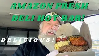 Amazon Fresh Deli Hot Bar!=Delicious! #amazonfresh #amazon #delifood #foodvlog #foodreview #yummy
