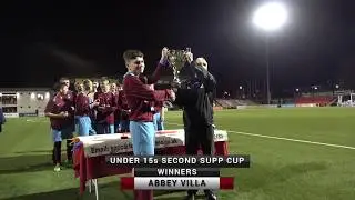 Abbey Villa v Crumlin United - Under 15s Second Supp Cup Final - 29th December 2018