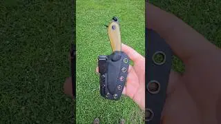 Ulti-Clip Slim 3.3 On Kizer Buddy Sheath #ulticlip #kizerbuddy #edc #fixedblade #pocketcarry