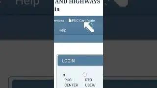 How To Download Puc Certificate Pdf Format #puc #ytshorts #pdfdownload #puccertificate