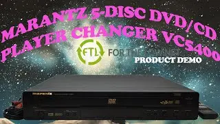 MARANTZ 5-DISC DVD / CD CHANGER (VC5400) PRODUCT DEMO HOW TO USE