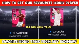 100% Working Trick To Get Iconic Moment Manchester United in Pes 2021 | Iconic Rashford Trick new