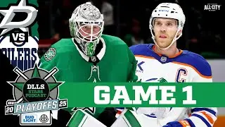 Dallas Stars vs. Edmonton Oilers - Game 1 | DLLS STARS PREGAME