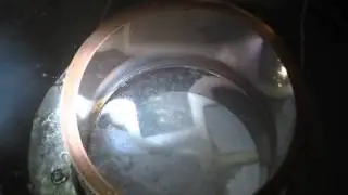 Diving bell test in LAr