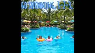 Swimming Song 🏊 | Fun Water Rhyme for Kids & Toddlers#shorts
