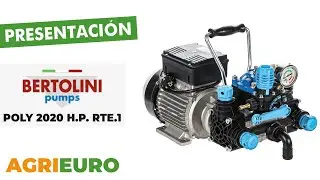 Bertolini Pumps POLY 2020 H.P. RTE.1 - Motobomba eléctrica para pulverización - Presentación
