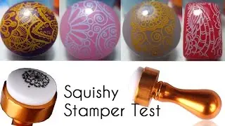 Squishy Stamper Head & Tutorial on BornPretty plate