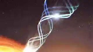 behavior of plasma &  interactions with electric and magnetic fields in space near the Sun and Earth