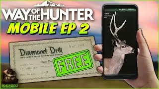 We Unlocked The BEST Hunting Land For FREE (Diamond Drill)! Way Of The Hunter Wild America Mobile!