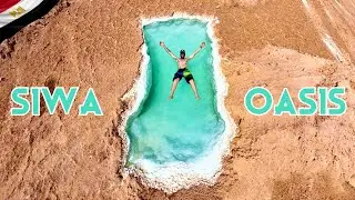 Lagos de Sal de SIWA OASIS - La JOYA ESCONDIDA de Egipto - Piscina de CLEOPATRA 🇪🇬