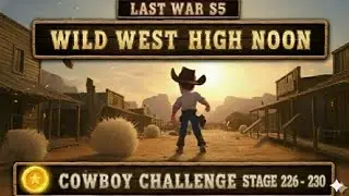 Last War Season 5 : High Noon Stage 226 - 230 Detailed Guide ! 