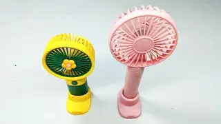 Super Cool Air Mini Fan Portable Handheld Multifunctional Mini Fan review Video