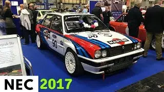 2017 Classic Motor Show NEC Birmingham UK (Walkaround Vlog) - Stavros969