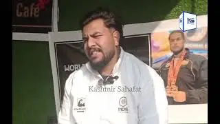  Renowned International Power Lifter Fardeem Hussain address press conference 