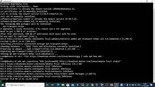 how to install Docker on ubuntu server 20.04 LTS focal
