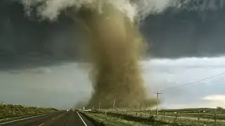 May 7, 2016 - Wray, CO Tornado Chewing Dirt