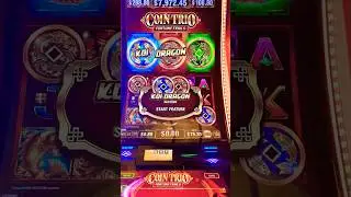 Koi & Dragon feature on Coin Trio #casino #cointrio #slot #jackpot #bonus