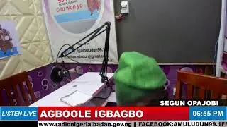 AMULUDUN 99.1 FM MONIYA IBADAN...O TA WON YO