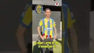 &Aacute;ngel Di Mar&iacute;a is back where it all started ⚽️🙌 #DiMaria #AngelDimaria #Argentina #Soccer