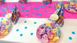 Dekorationsidee My Little Pony von Geburtstagsfee