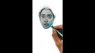 Drawing Janhvi Kapoor ❤️ #Mili