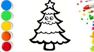 How To Draw a Beautiful Tree 🌳 | Easy Tree Drawing Step by Step