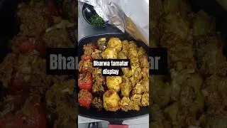 bharwa vegetable display #vegetables #bikaneribhujia #sbfoods #bisibelebath