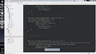 19 setting up user routes and SQL queries