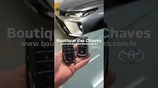 CHAVE CODIFICADA TOYOTA SW4 ! C&oacute;pia de chave para Toyota SW4 Hilux a pronta entrega , chave original